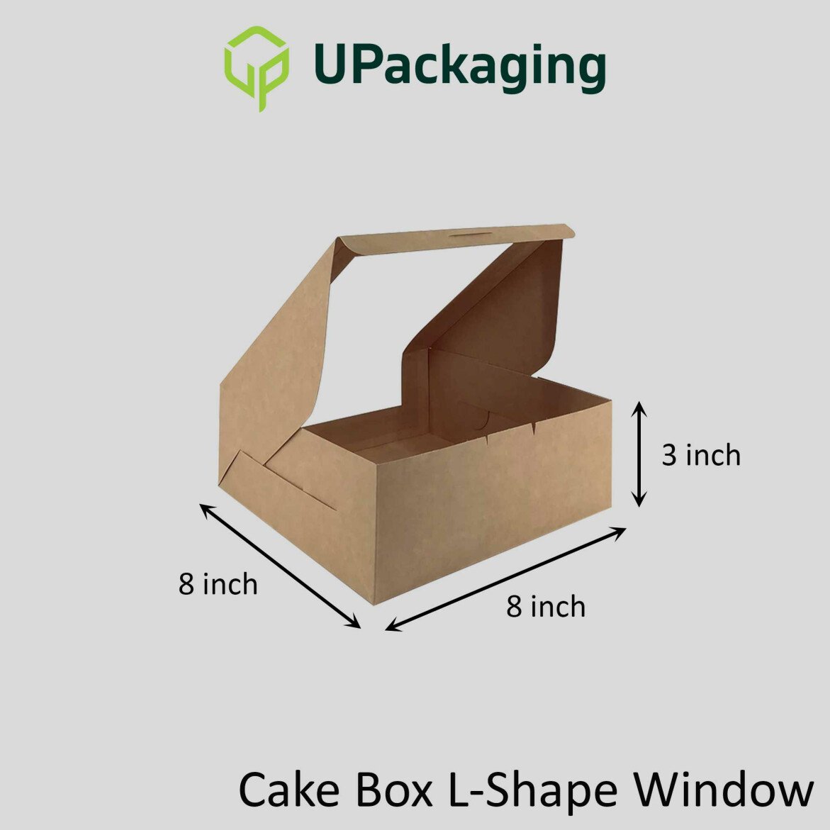 Single cake / slice cake box clear transparent one piece takeaway cake  packaging box, Furniture & Home Living, Kitchenware & Tableware, Bakeware  on Carousell